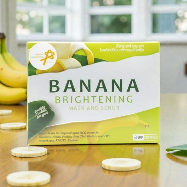 Banana Brightening Mask and Scrub