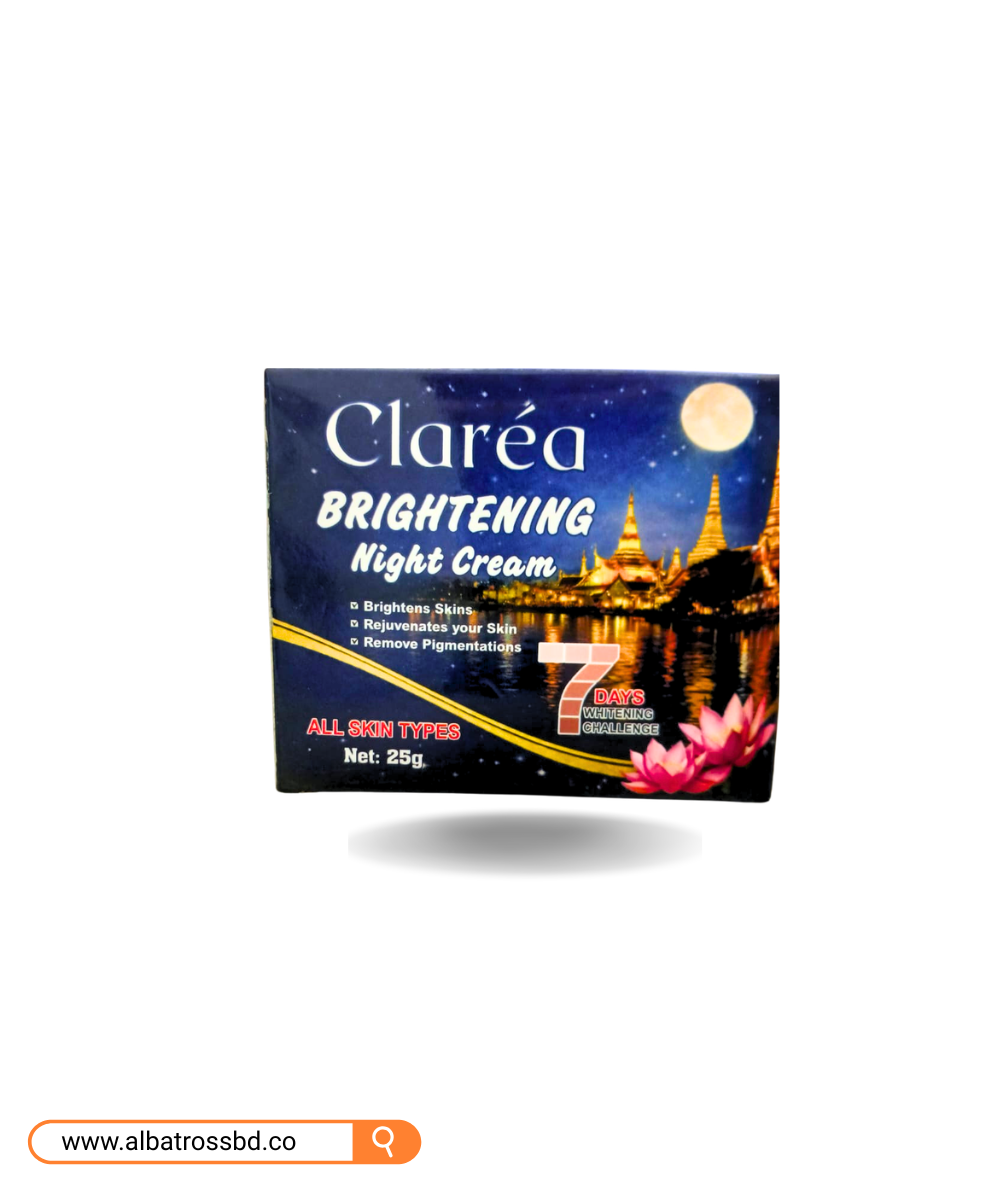 আর্মপিট স্ক্রাব (1000 x 1180 px) - 2026-03-12T133057.891 Clarea BRIGHTENING Night Cream - Image 1